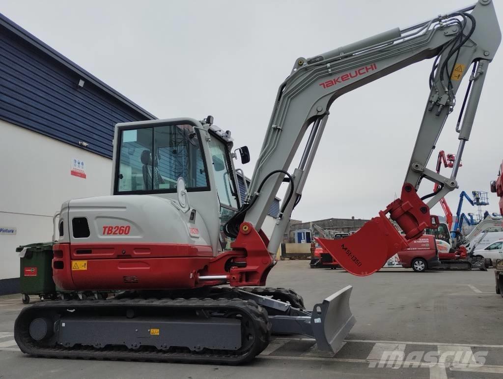 Takeuchi TB 260 Mini pelle < 7t