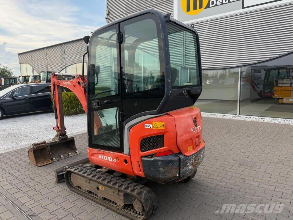 Kubota KX 018-4 Mini pelle < 7t