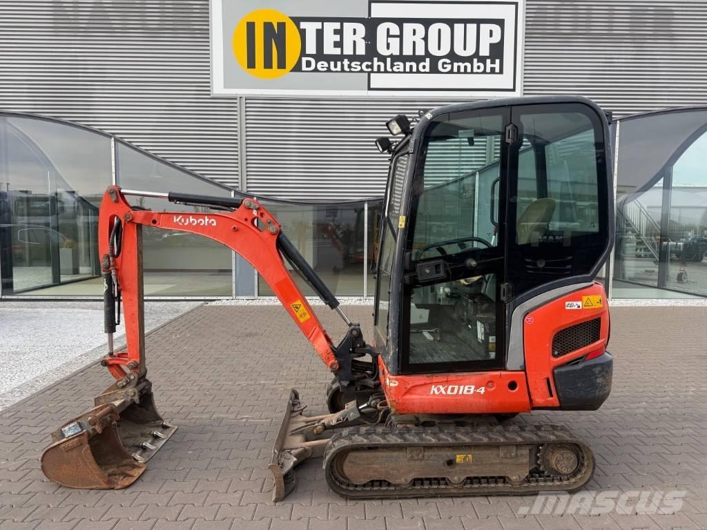 Kubota KX 018-4 Mini pelle < 7t