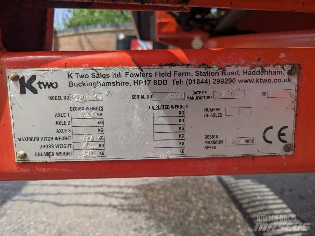 Ktwo Eco 60 Epandeur de fumier