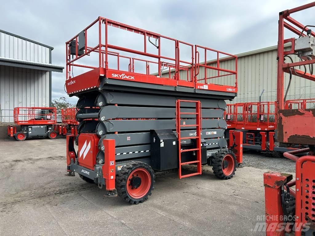 SkyJack sj 9664 RT Nacelle ciseaux