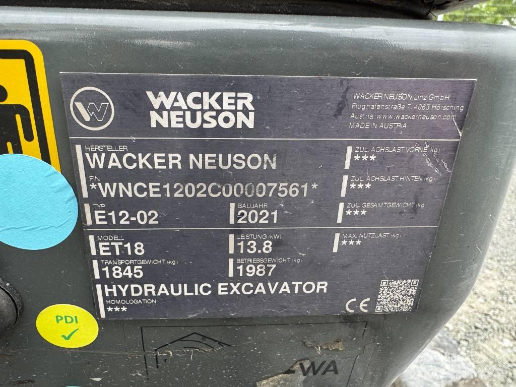 Wacker Neuson ET18 Pelle sur chenilles