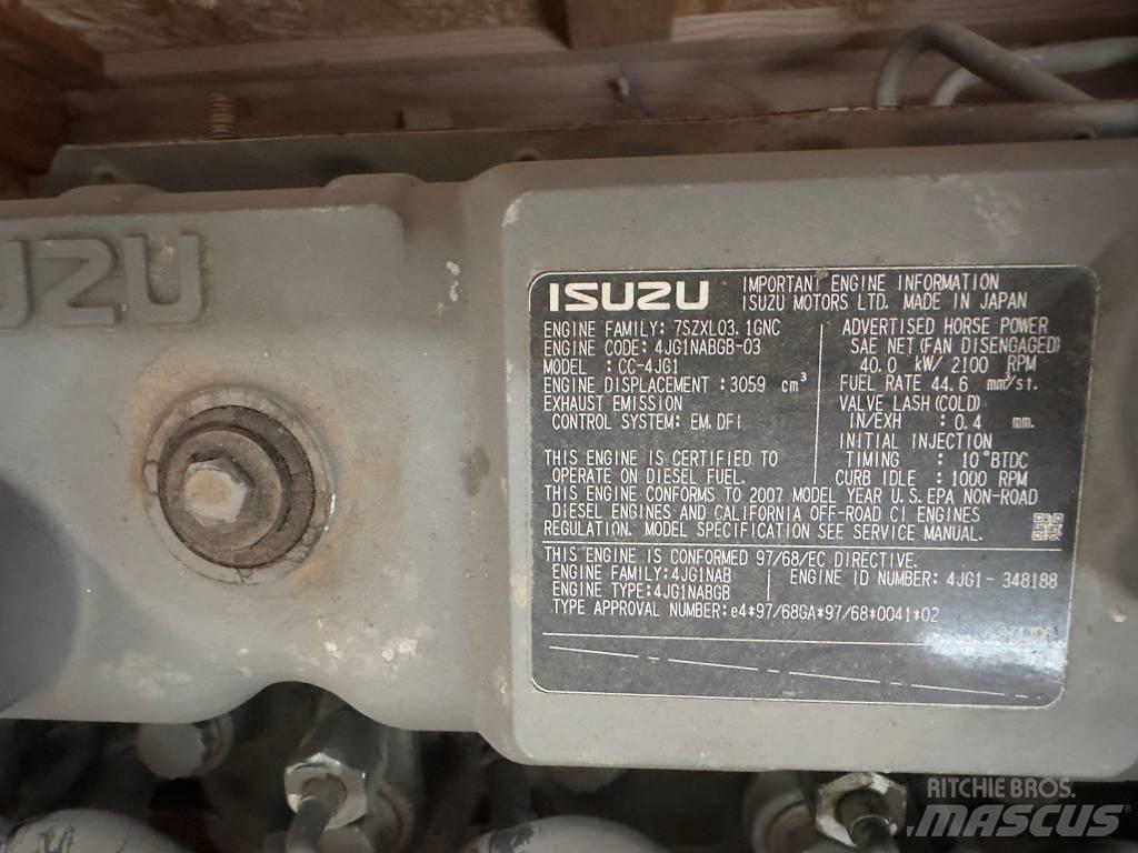 Isuzu CC-4JG1 ENGINE Moteur