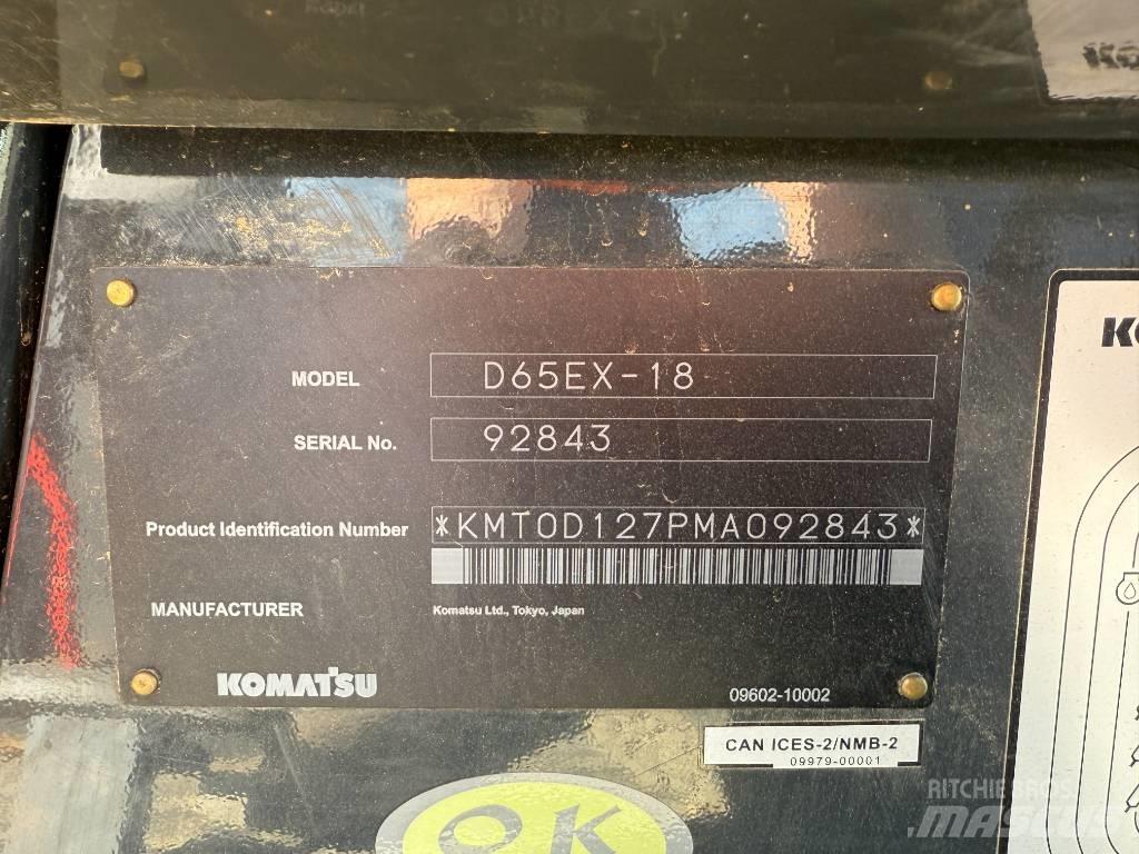 Komatsu D65EX-18 Bouteurs sur chenilles
