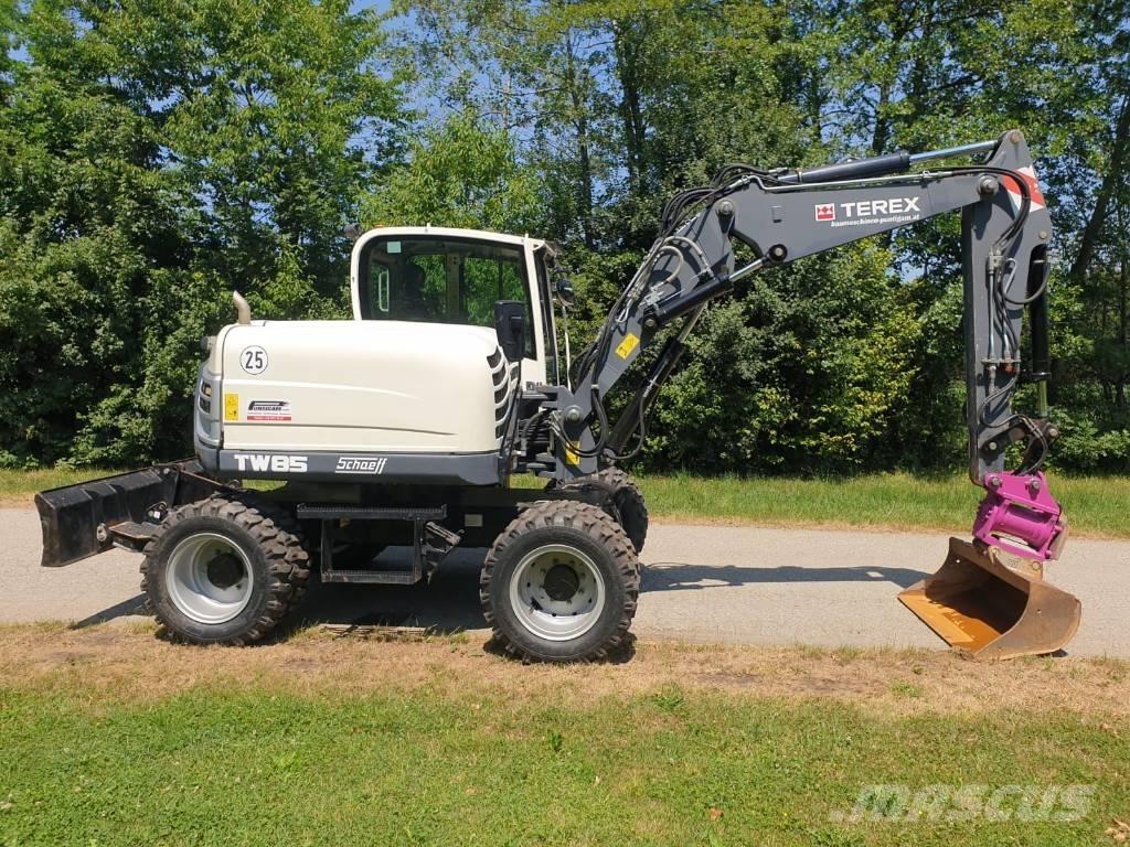 Terex TW 85 Pelle sur pneus