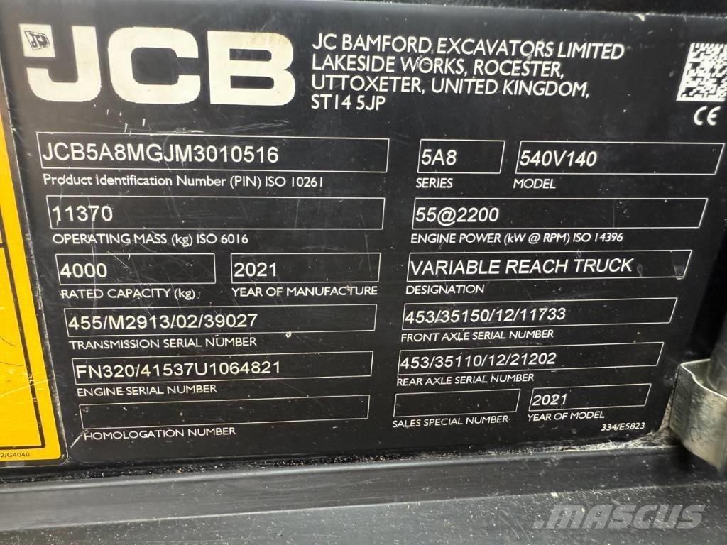 JCB 540-140 Chariot télescopique
