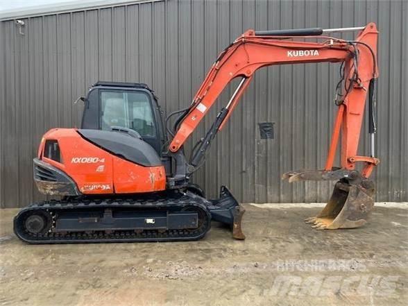 Kubota KX080-4 Pelle sur chenilles
