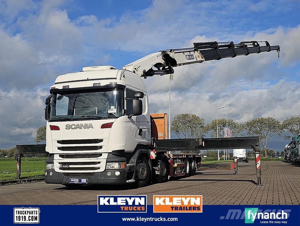 Scania R490 Camion plateau