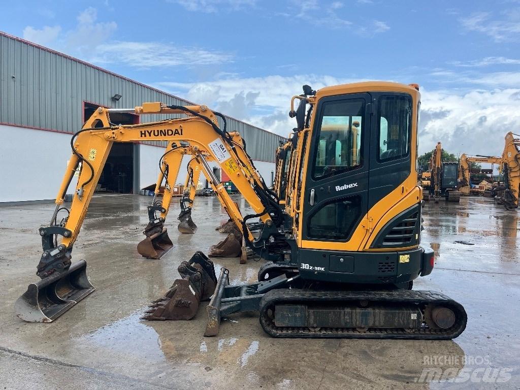 Hyundai R30 Z-9AK Mini pelle < 7t