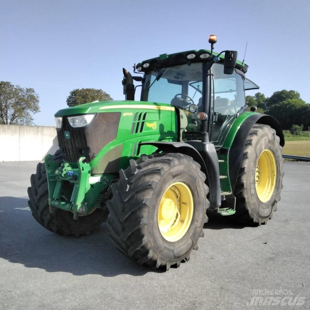 John Deere 6170R Tracteur