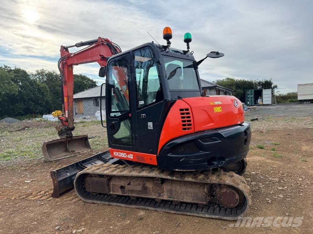 Kubota KX 080-4 Mini pelle 7t-12t