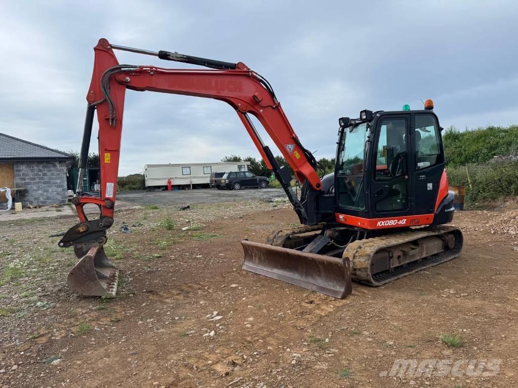Kubota KX 080-4 Mini pelle 7t-12t
