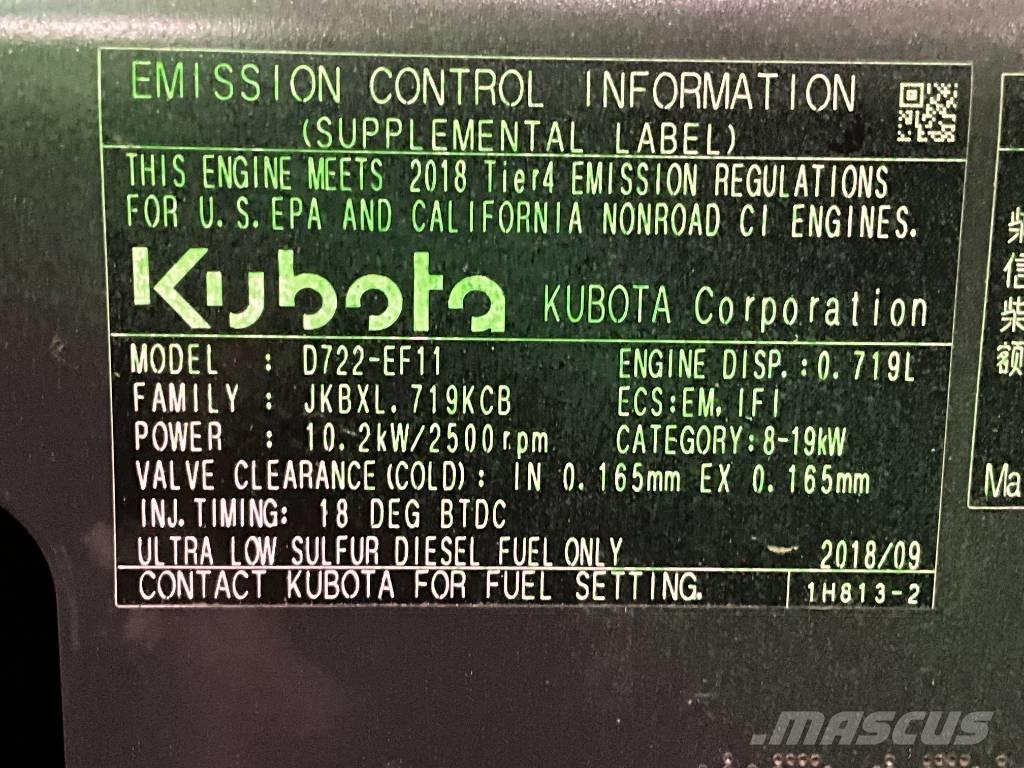 Bobcat E 19 Mini pelle < 7t