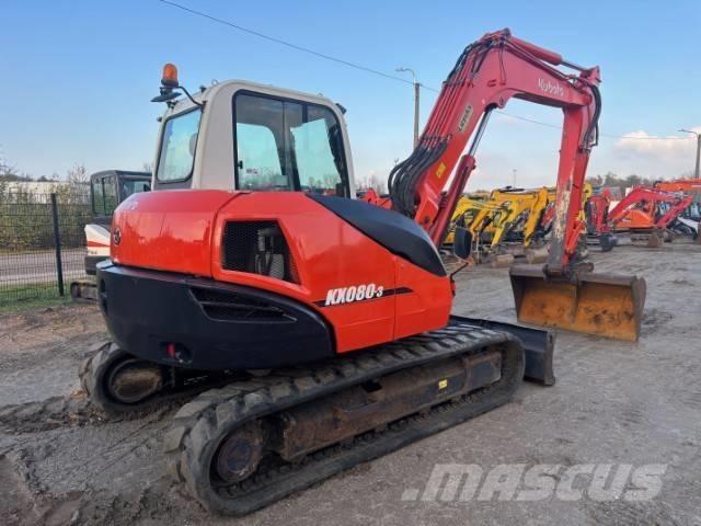 Kubota KX 080-3 Mini pelle 7t-12t