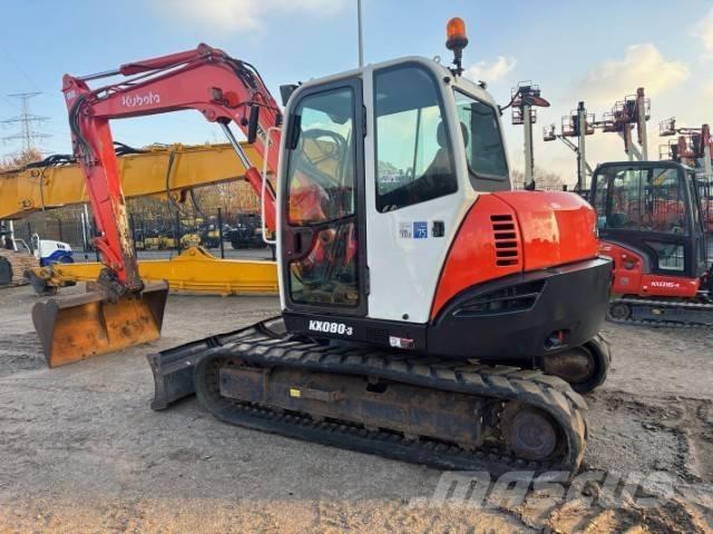 Kubota KX 080-3 Mini pelle 7t-12t