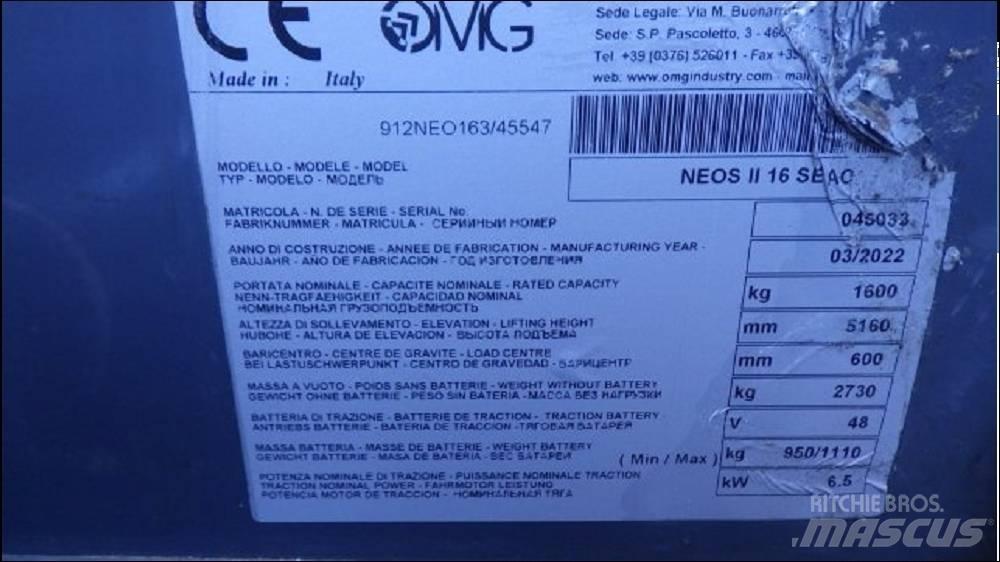OMG NEOS II 16 SAEC Chariots élévateurs électriques