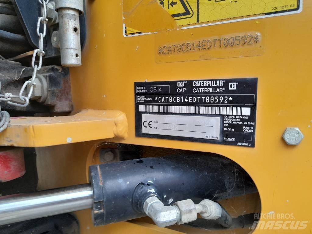 CAT CB 14 Rouleaux tandem