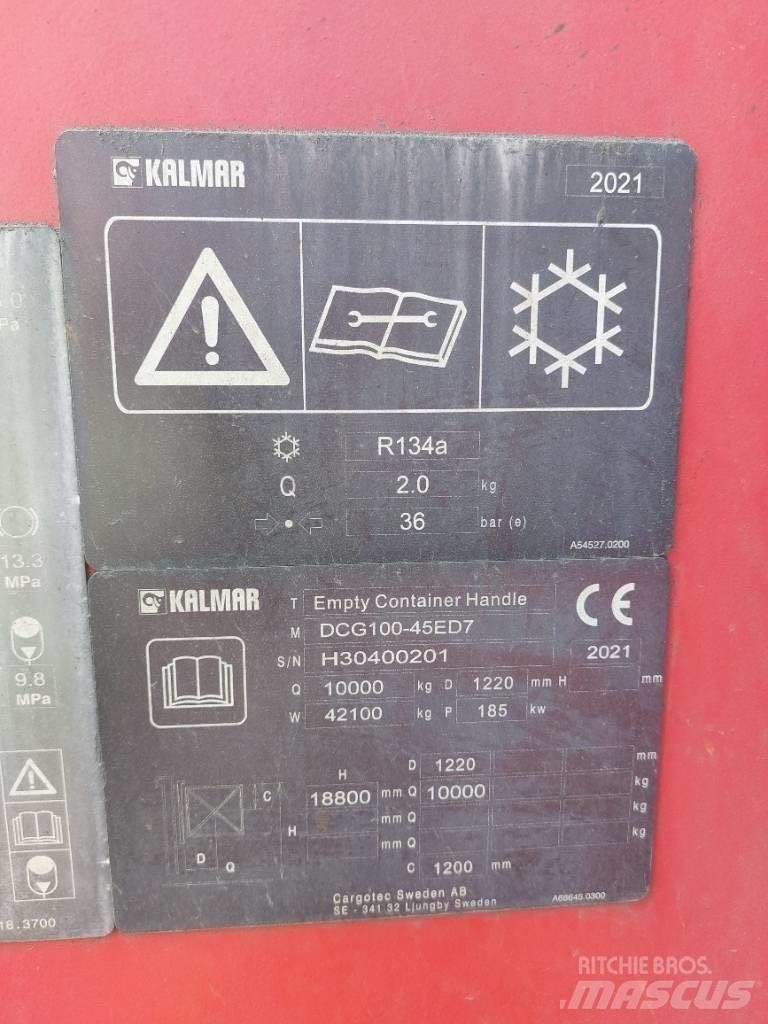 Kalmar DCG100-45ED7 Chariot élévateur gros tonnage