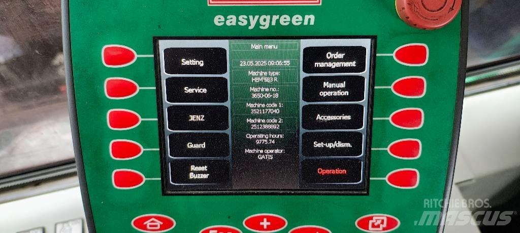 JENZ HEM 583 Broyeur de végétaux