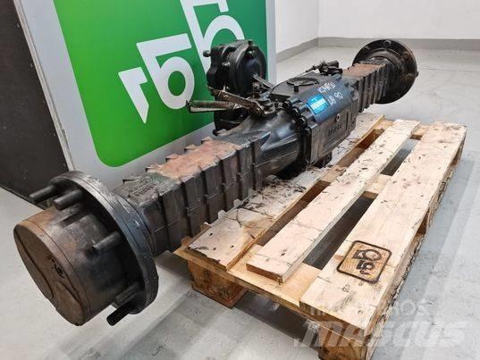 Komatsu WA 90 bridge Essieux