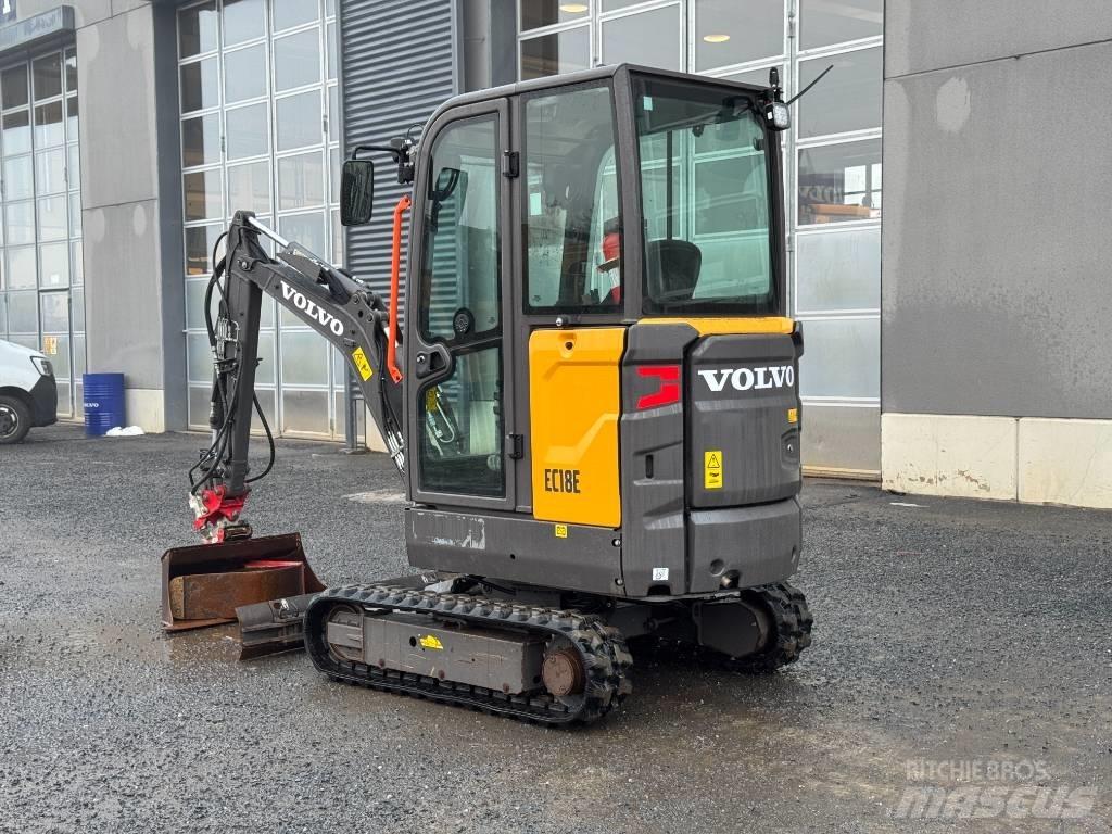 Volvo EC 18 E Mini pelle < 7t