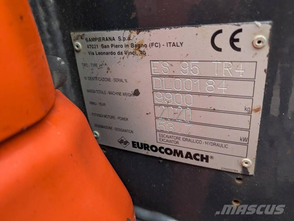 Eurocomach ES 95TR4 Mini pelle 7t-12t