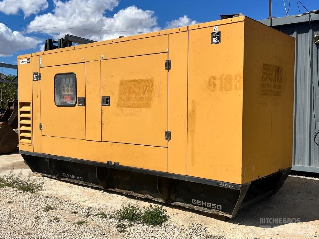 CAT GEH 250 Générateurs diesel