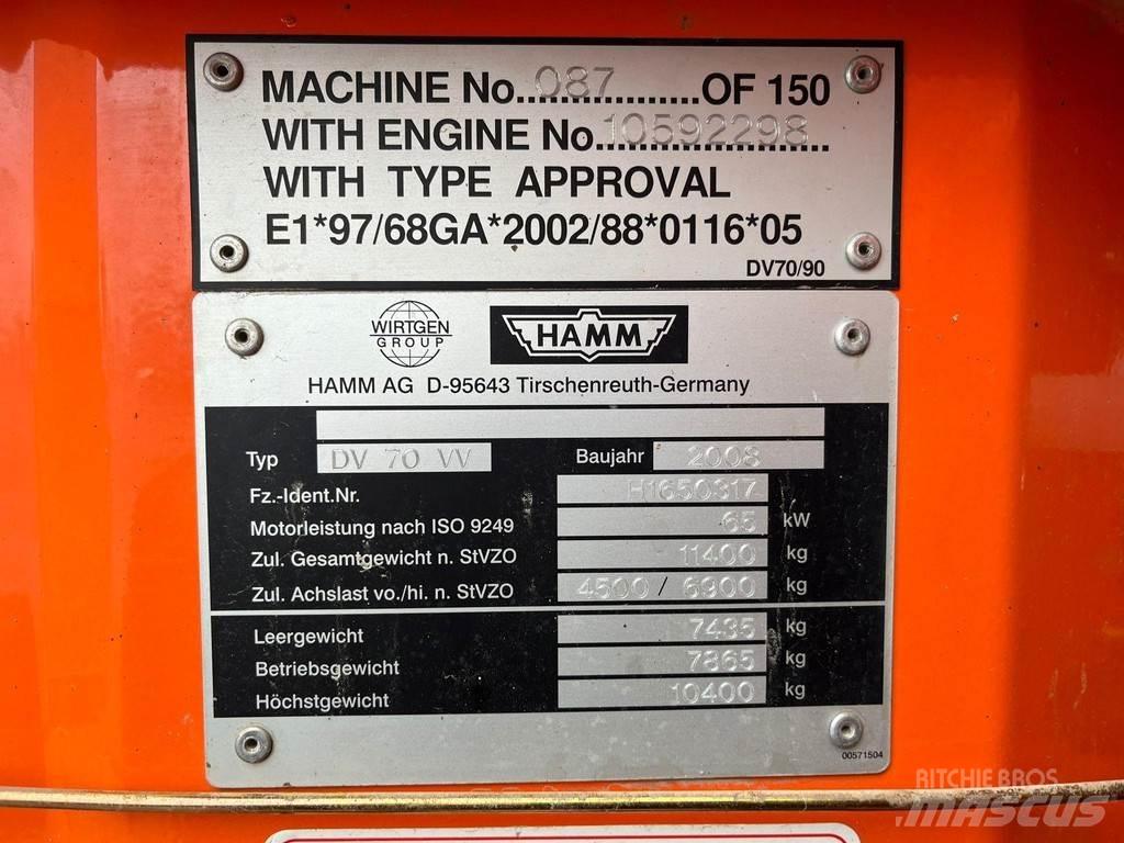Hamm DV 70 VV Rouleaux tandem