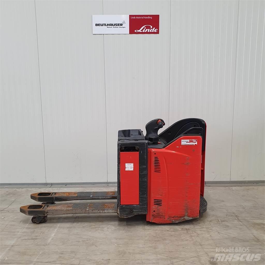 Linde T20SP kurz Transpalette accompagnant
