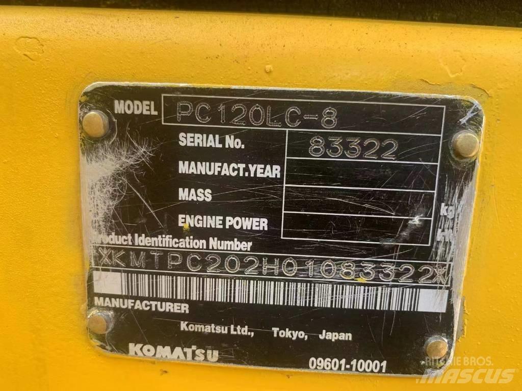 Komatsu PC 120-8 Mini pelle 7t-12t