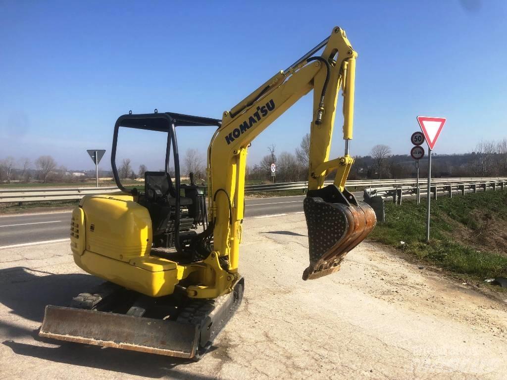 Komatsu PC20R-8 Mini pelle < 7t