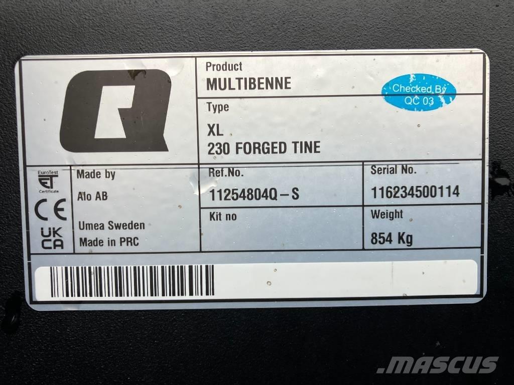 Ålö Multibenne XL Accessoires chargeur frontal