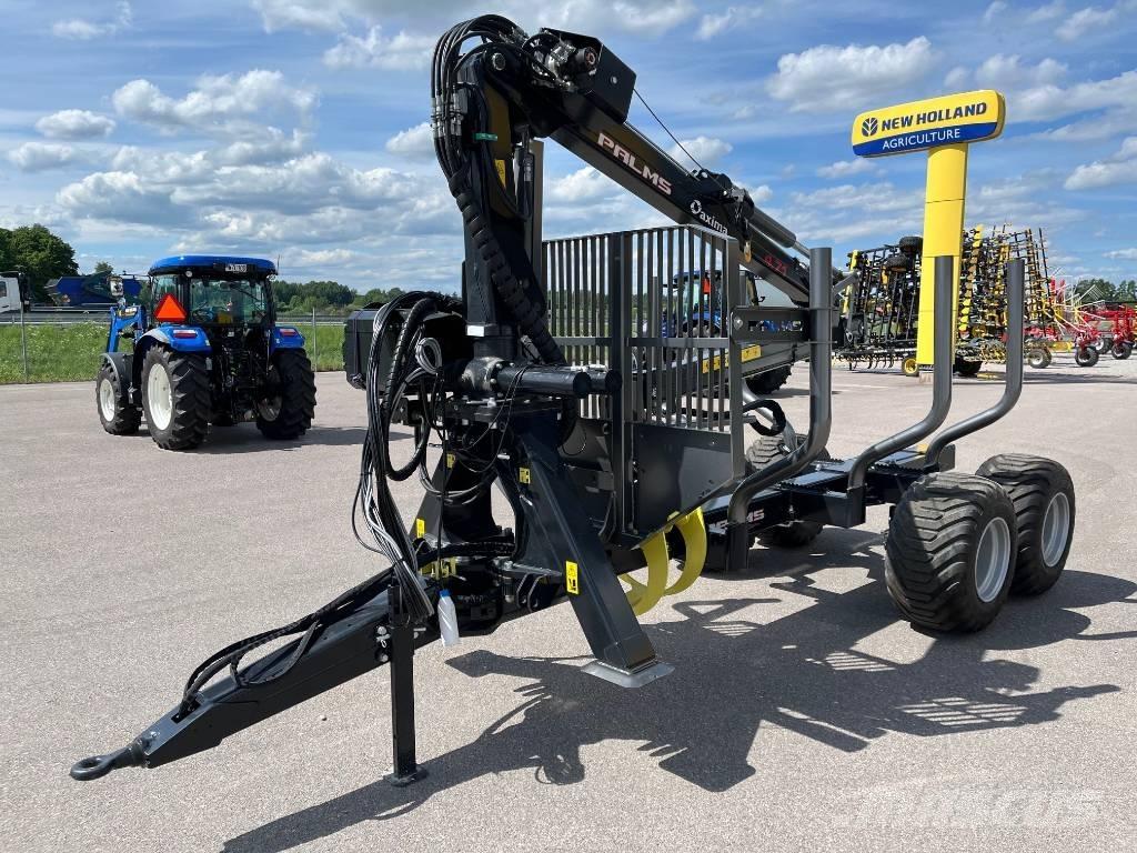 Palms P4.71 Remorque forestière avec grue
