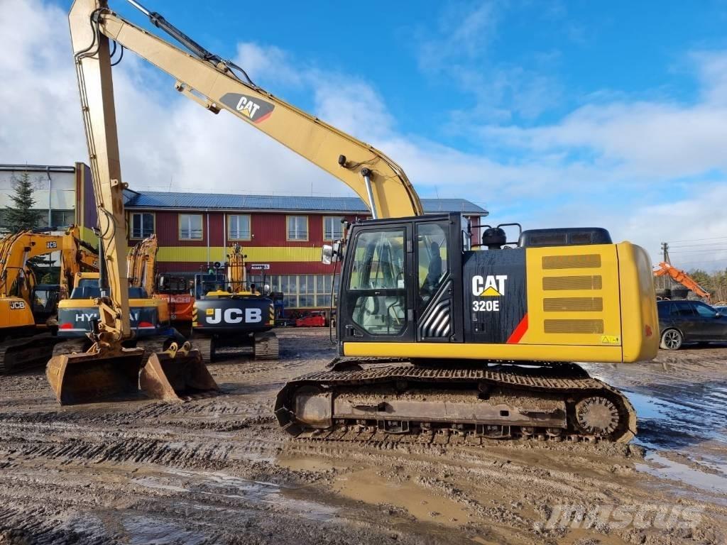 CAT 320 EL Long Boom Pelle sur chenilles