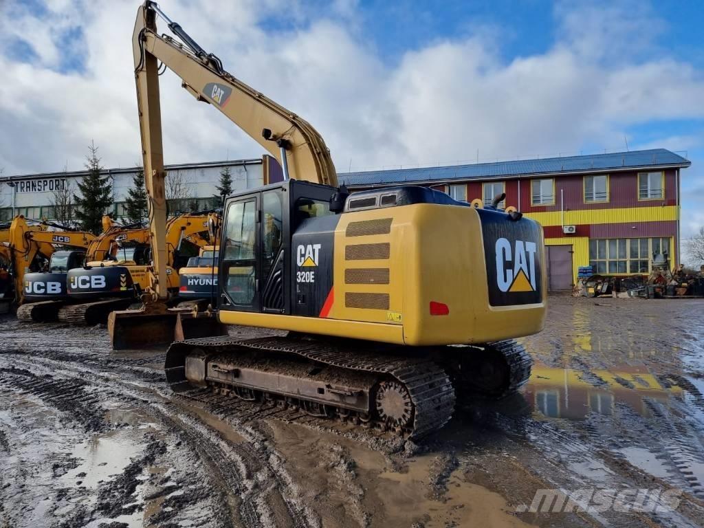 CAT 320 EL Long Boom Pelle sur chenilles