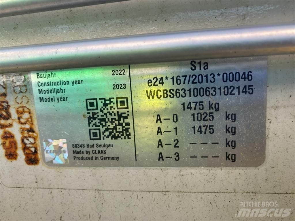 CLAAS VOLTO 1300 T Rateau faneur