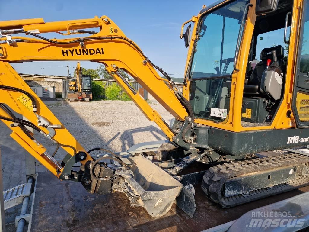 Hyundai R18-9AK Mini pelle < 7t