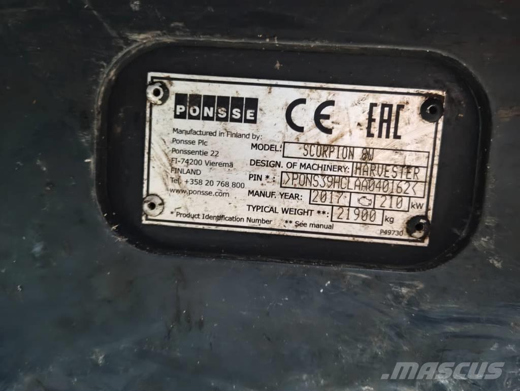 Ponsse Scorpion Abatteuse