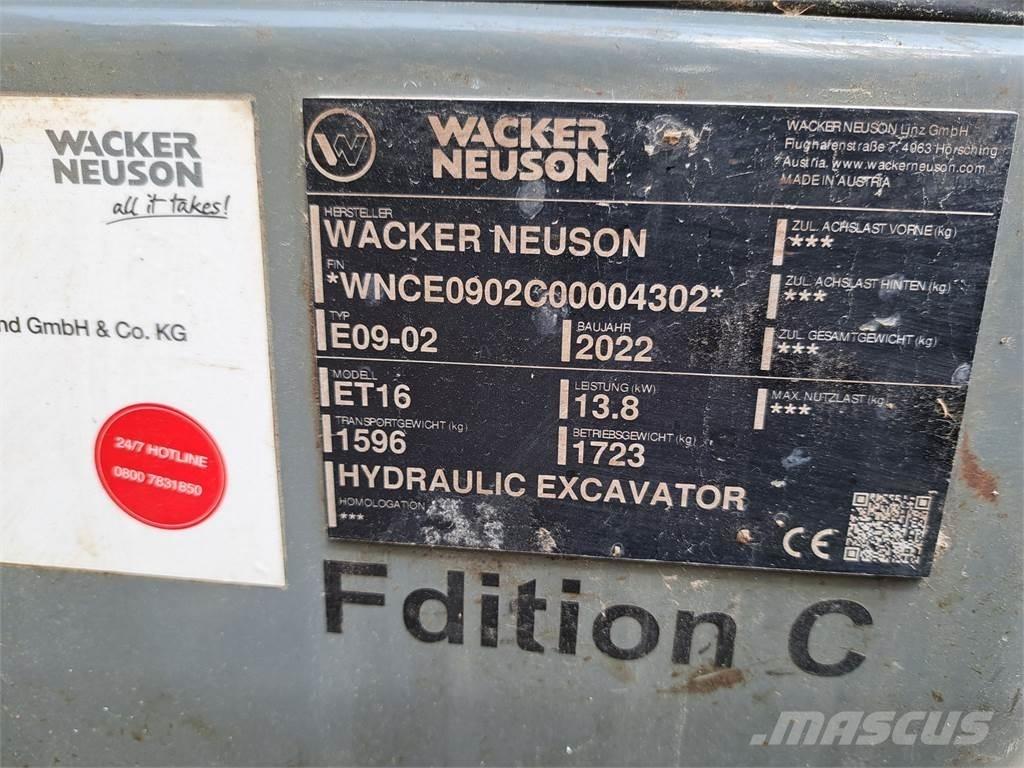 Wacker Neuson ET16 Pelle sur chenilles