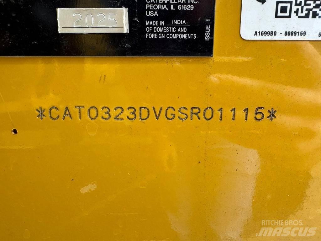 CAT 323D3 Pelle sur chenilles