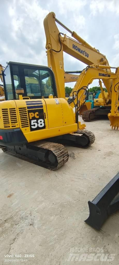 Komatsu PC 58 Mini pelle < 7t