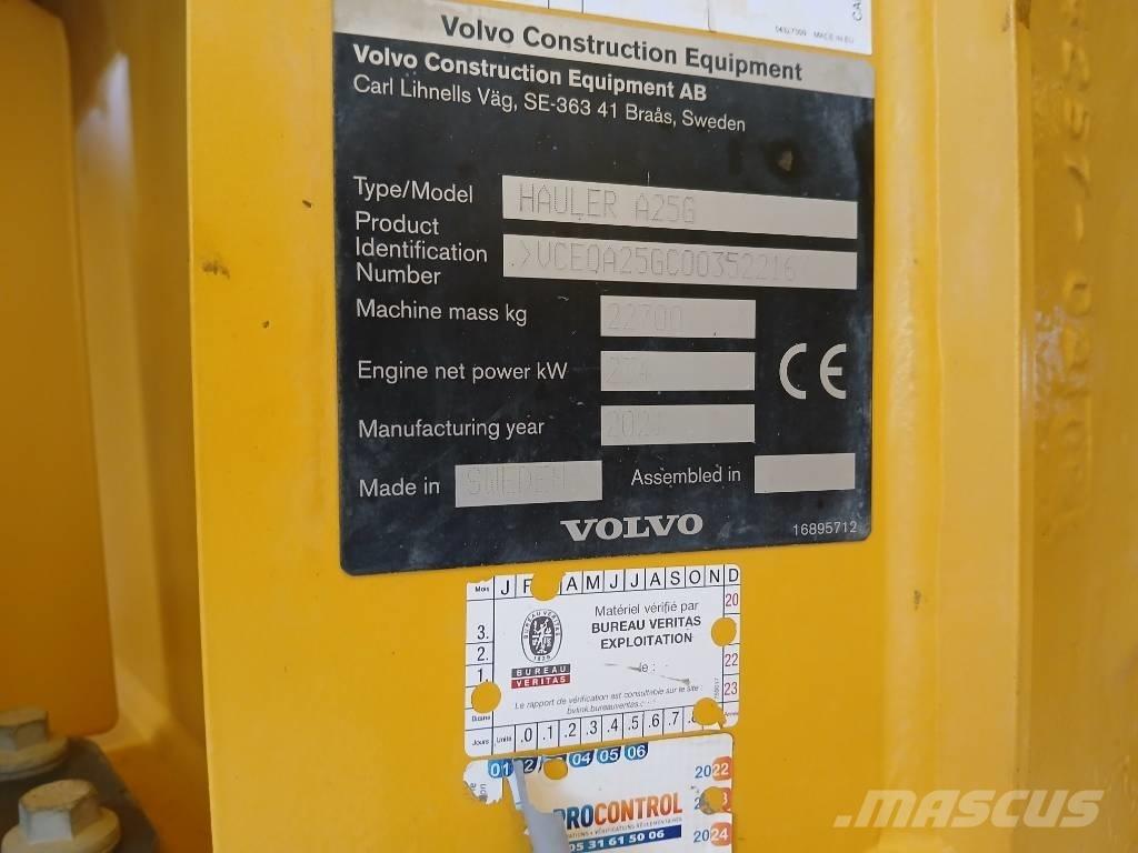 Volvo A 25 G Tombereau articulé