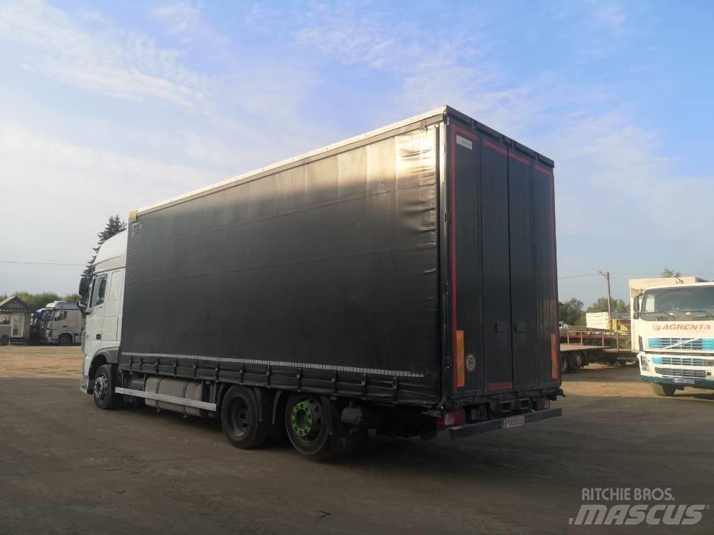 DAF XF 480 6x2 Jumbo Camion à rideaux coulissants (PLSC)