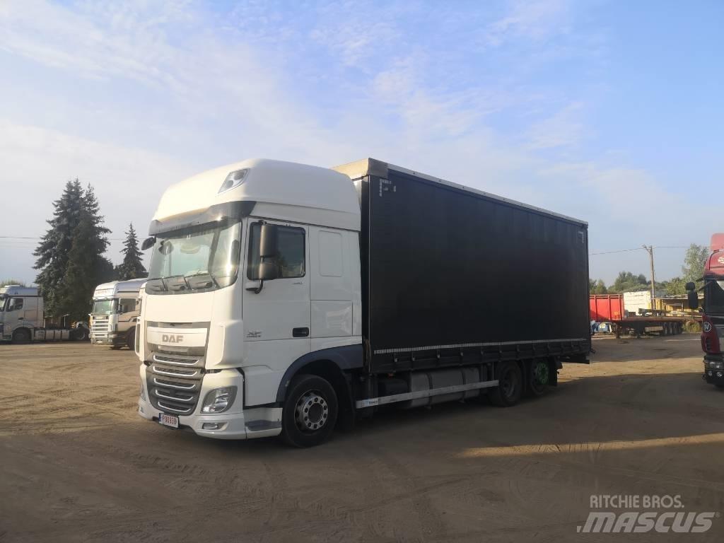 DAF XF 480 6x2 Jumbo Camion à rideaux coulissants (PLSC)