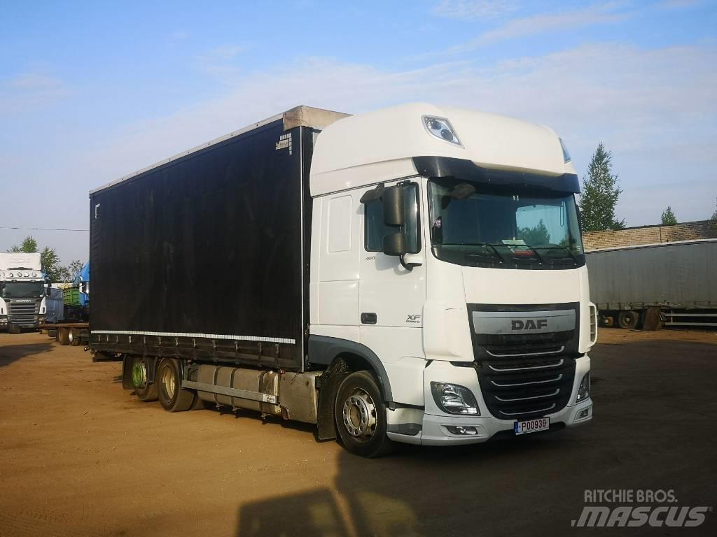 DAF XF 480 6x2 Jumbo Camion à rideaux coulissants (PLSC)