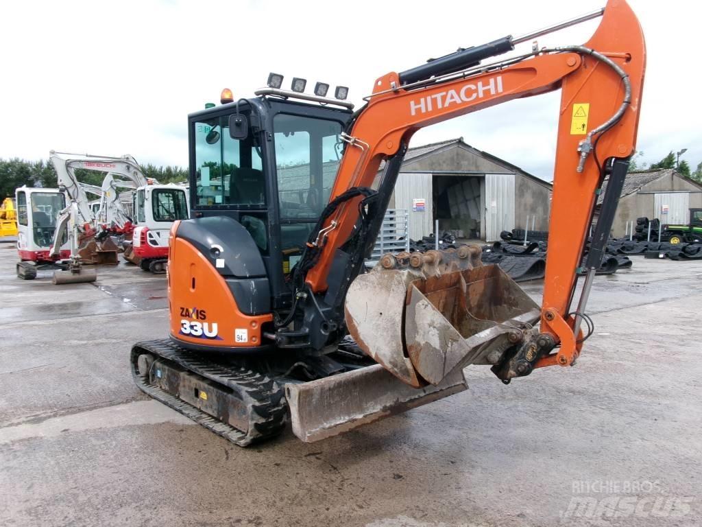 Hitachi Zaxis 33U-6 Mini pelle < 7t