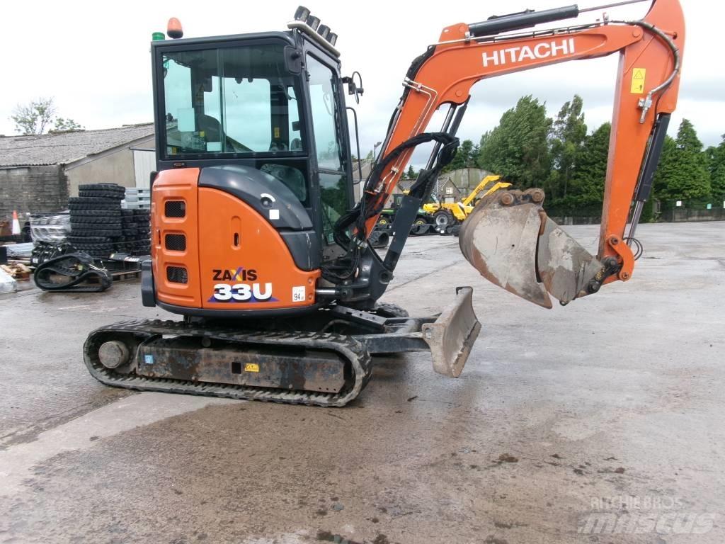Hitachi Zaxis 33U-6 Mini pelle < 7t