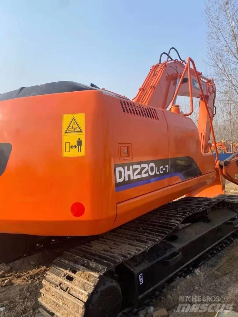 Doosan dh220lc-7 Pelle sur chenilles