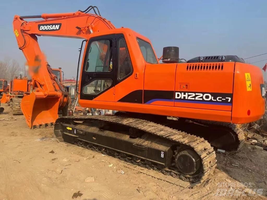 Doosan dh220lc-7 Pelle sur chenilles