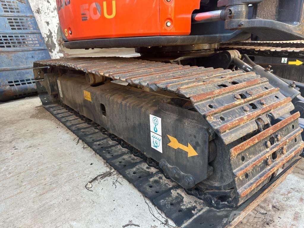 Hitachi ZX 50 U Pelle sur chenilles